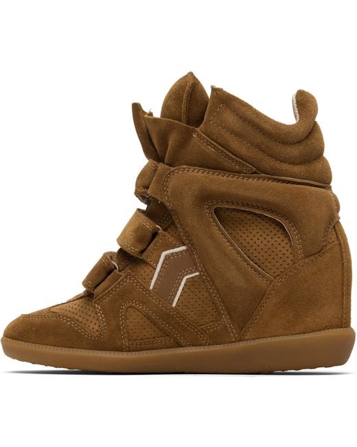 Isabel Marant Brown Bekett Sneaker