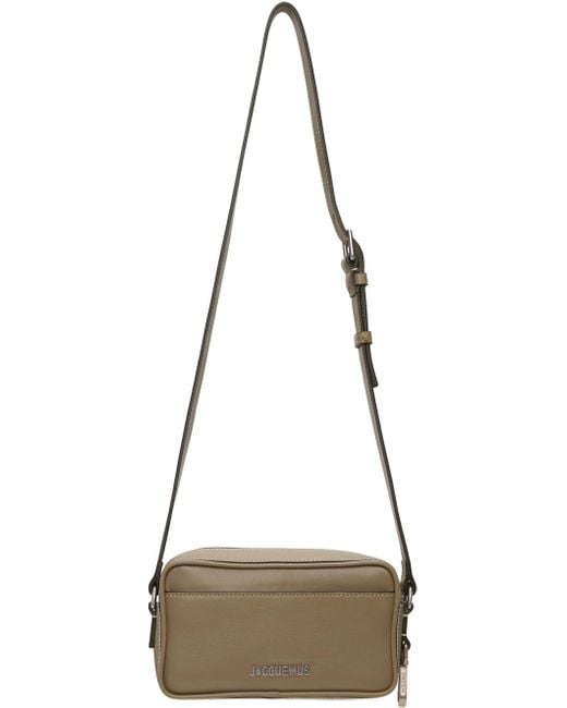 Jacquemus Natural Khaki 'le Baneto' Bag for men