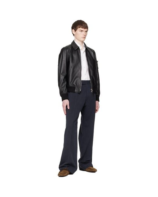 Tom Ford Black Taupe Rod Suede Loafers for men