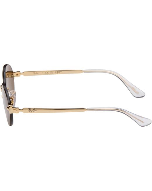 Ray-Ban Brown A$Ap Rocky Edition Rb3929 Sunglasses