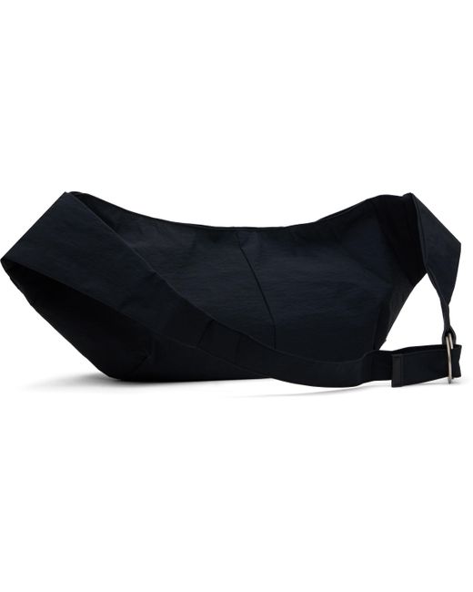 メンズ Master Piece ネイビー Sash L スリングバッグ Black