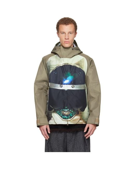 Undercover Blue Khaki Uc2E4205-1 Jacket for men