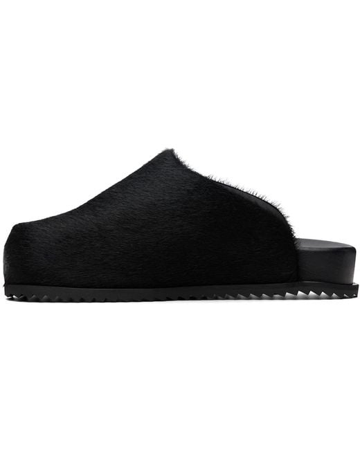 Yume Yume Black Ssense Exclusive Truck Slide Slip-On Loafers for men