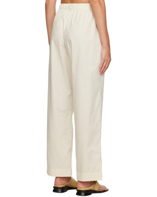 Baserange Off- Lane Lounge Pants in Natural | Lyst Canada