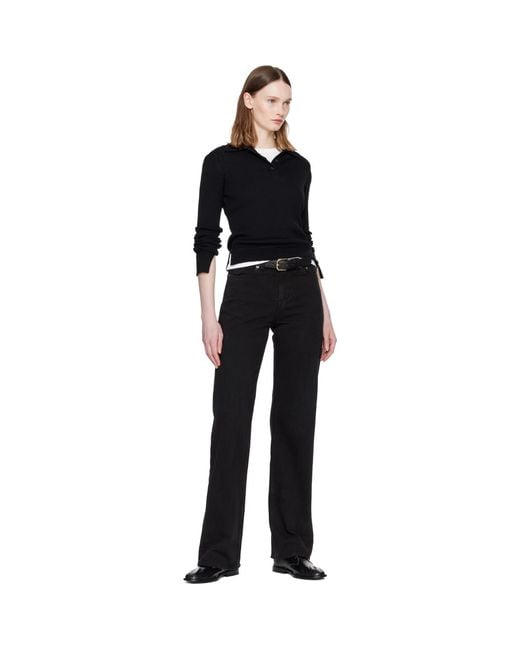 A.P.C. Black Rose Belt
