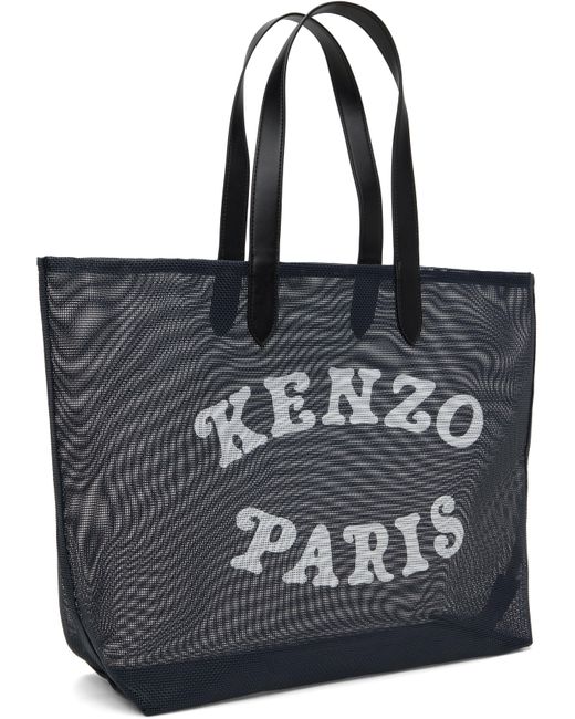 KENZO Black Verdy Edition Paris Play' Large Tote for men