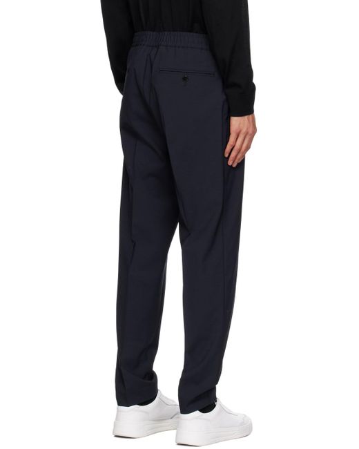 Theory Blue Larin Trousers for men