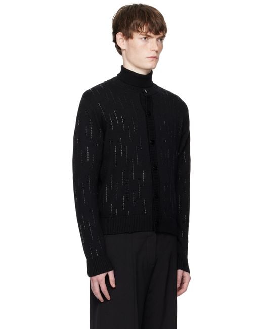【ERNEST W. BAKER】EMBELLISHED CARDIGAN M Ernest W. Baker Black Embellished Cardigan Ernest W. Baker