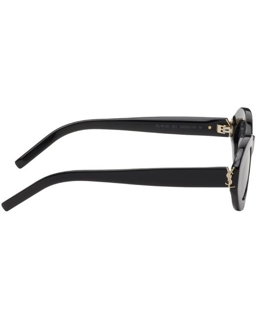 Saint Laurent Black Sl M136 Sunglasses