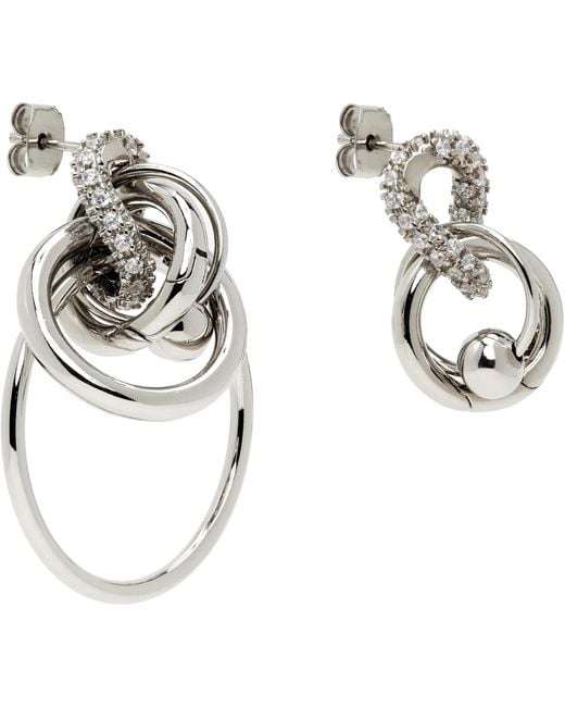 Justine Clenquet Metallic Libby Earrings