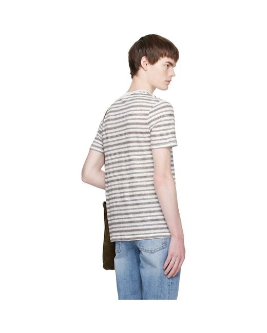 A.P.C. Multicolor Ray T-Shirt for men
