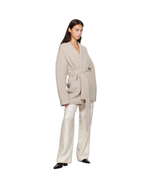 Lauren Manoogian Gray Off- Coto Cardigan
