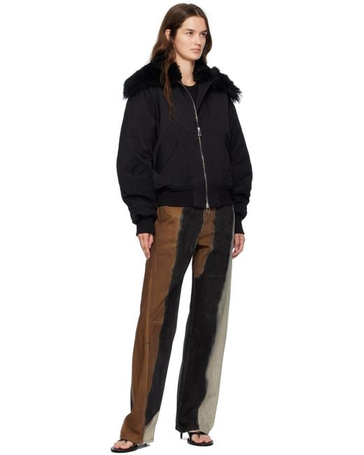 Eckhaus Latta Black Bend Jeans