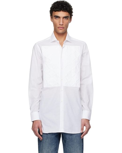 Junya Watanabe White Guy Rover Edition Customized Shirt for men