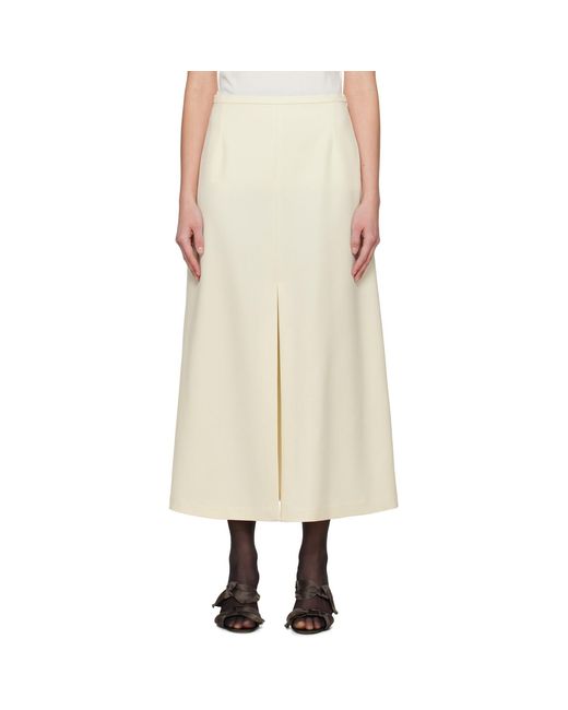 La Collection Natural Off- Donna Midi Skirt