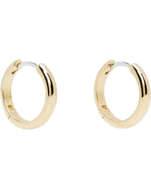 NUMBERING Metallic #3208 Earrings for men