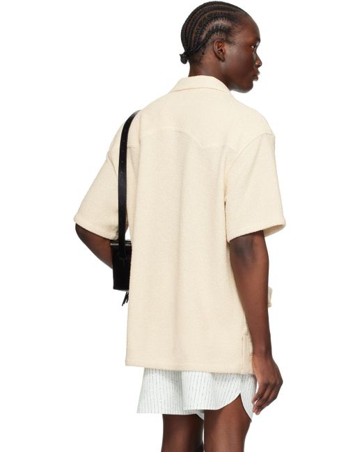 RECTO. Natural Flap Pocket Shirt for men