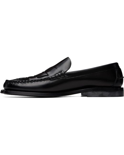 Hereu Black Nombela Loafers for men