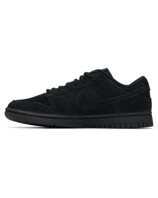 Nike Black Dunk Low Retro Se Sneakers for men