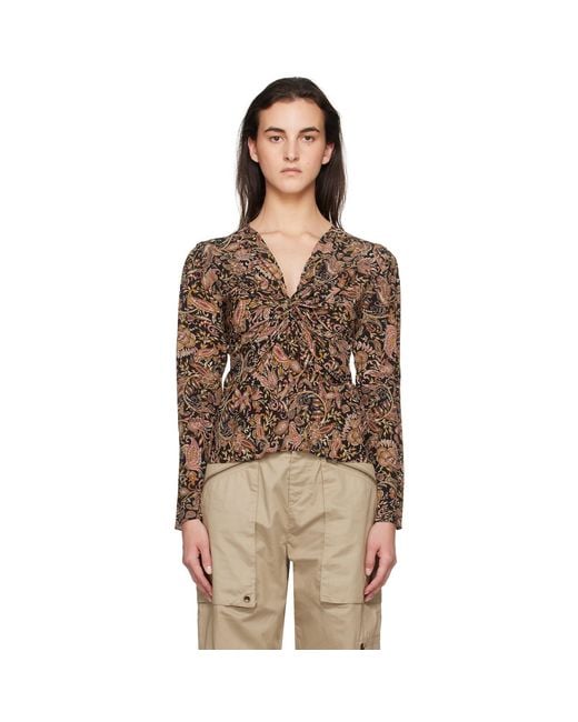 Isabel Marant Multicolor Zekia Blouse
