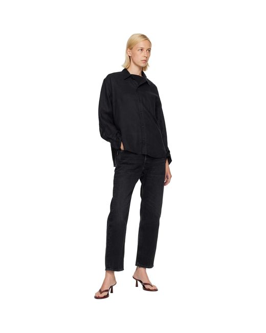 Citizens of Humanity Black Winslow Boyfriend Jeans
