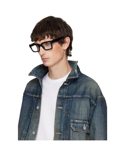 Retrosuperfuture Black Numero 144 Glasses for men