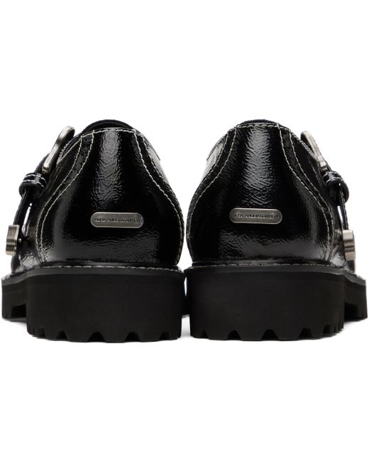 ANDERSSON BELL Black Western Brogue Loafers for men