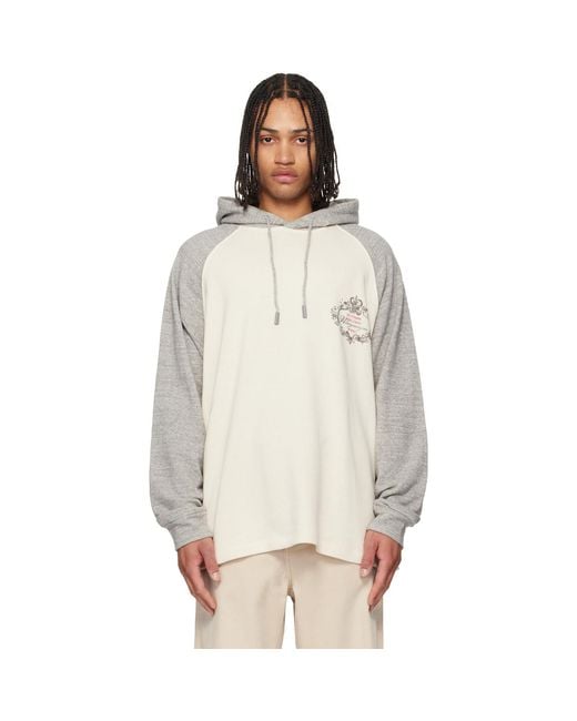 Wooyoungmi Multicolor Off- Crown Graphic Hoodie for men
