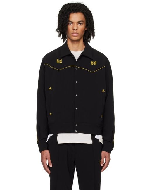 Needles Black Cowboy Jacket for Men | Lyst UK