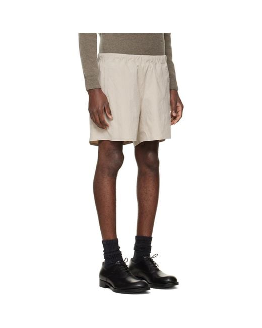 Veilance Natural Argand Shorts for men