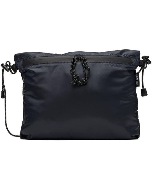 Gramicci Black Micro Ripstop Sacoche Bag