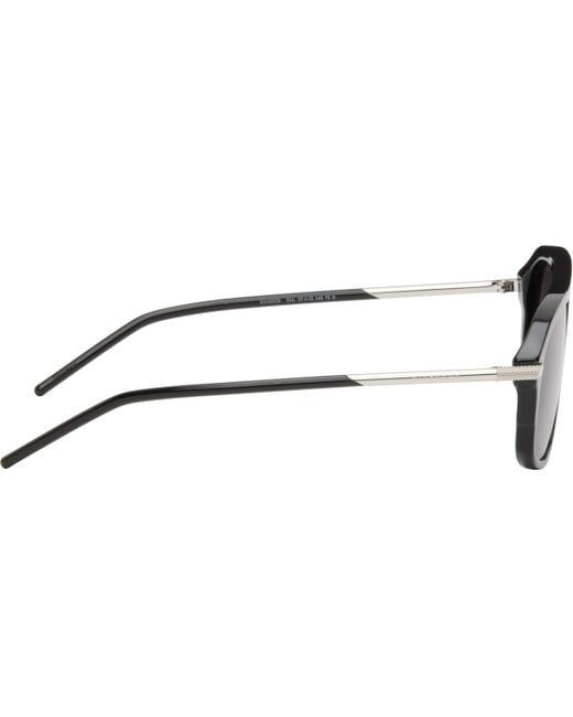 Givenchy Black Gv One Aviator Sunglasses for men