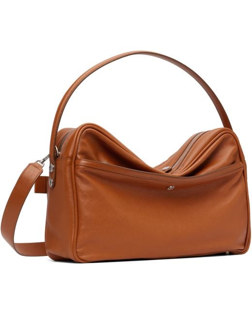 Acne Brown Tan Camero Camera Shoulder Bag