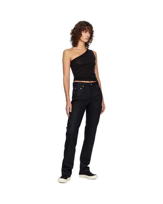Rick Owens Black Temple Sl Ziggy Top
