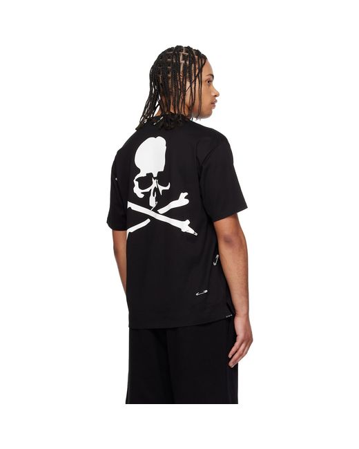 Mastermind Japan Black Safety Pin T-Shirt for men