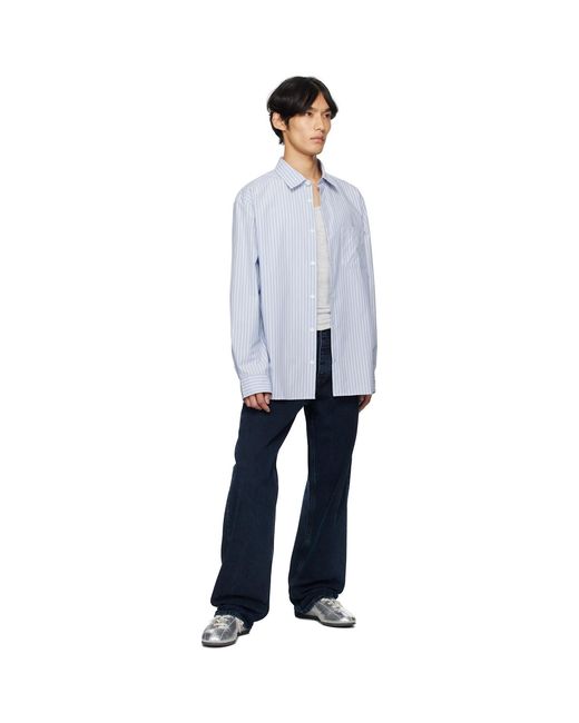 sunflower Blue Loose Jeans for men