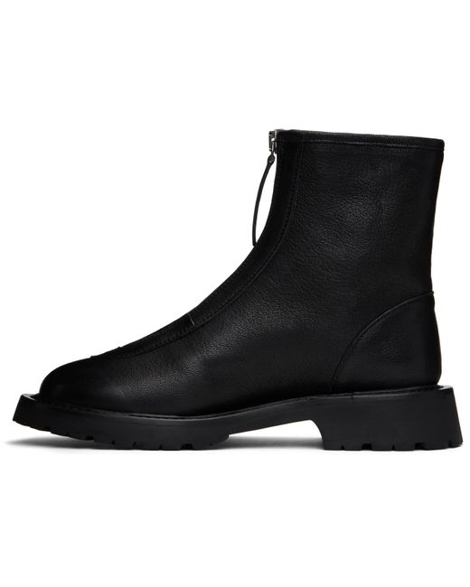LEGRES ジップ ブーツ Black