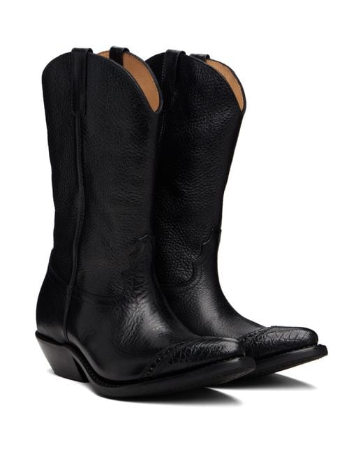Our Legacy Black Consultant Boots