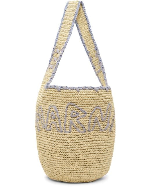 Marni Multicolor Nassa Medium Tote