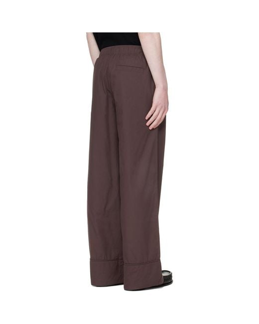 Entire studios Brown Pajama Lounge Pants for men