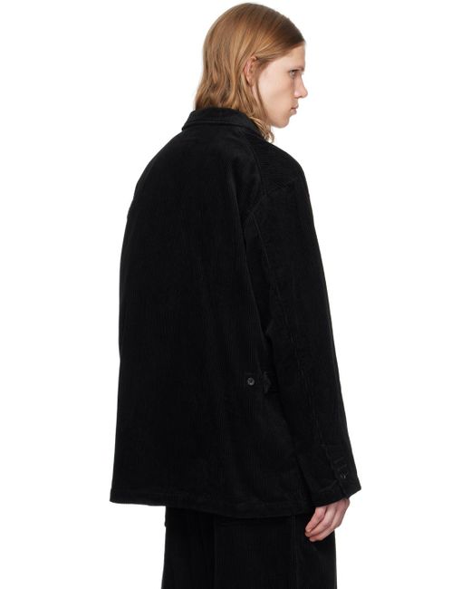 Engineered Garments Black Loiter Blazer for men