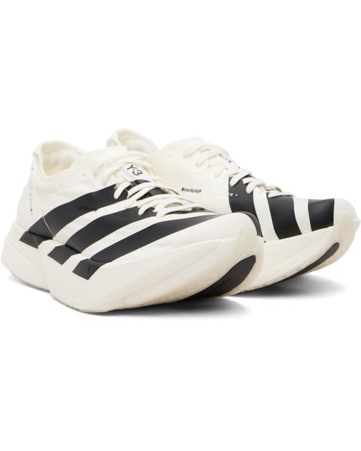 Y-3 Black Adios Pro 4 Sneakers for men