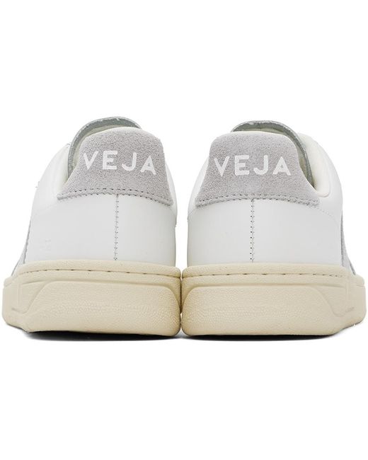 Veja Black White V-12 Leather Sneakers