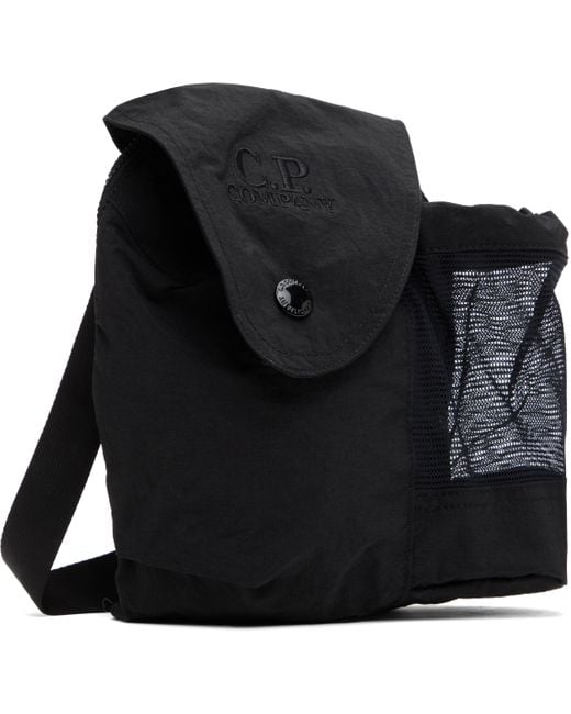 C.P. Company Plain Paper Touch Mini Bag in Black for Men | Lyst
