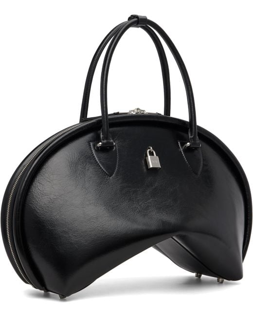 Acne Black Bowlina Bag for men
