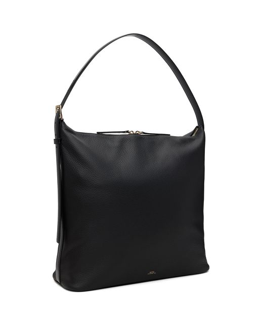 A.P.C. Black Vera Maxi Bag for men