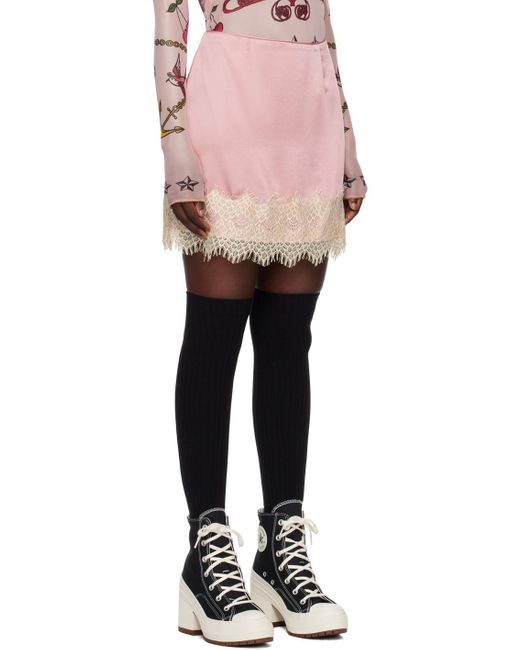 Anna Sui Black Soiree Miniskirt