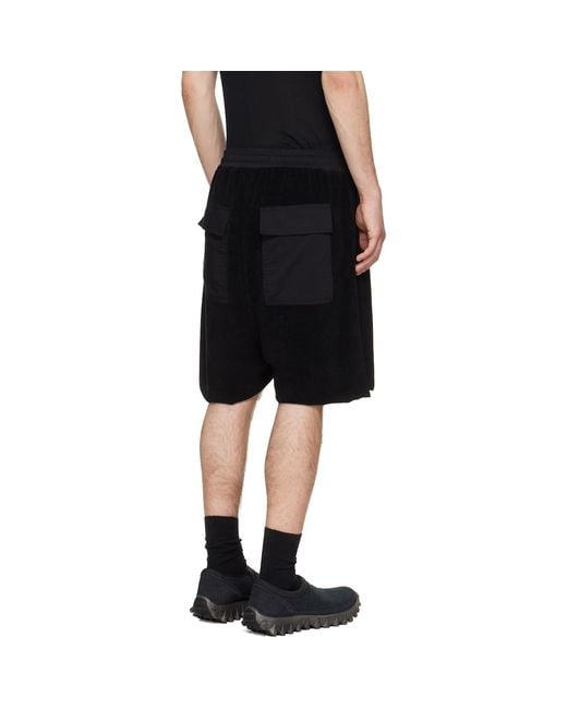 Thom Krom Black M St 517 Shorts for men