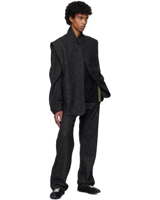 メンズ Kiko Kostadinov ブラック Zafar カーゴパンツ Black