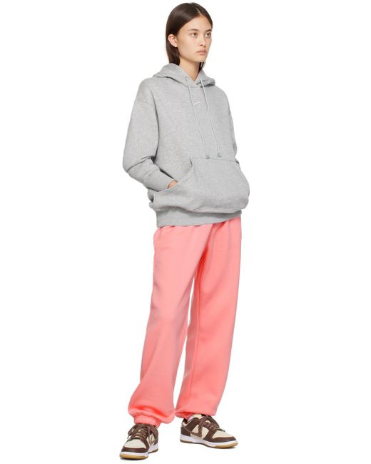 Nike Pink Oversized Lounge Pants